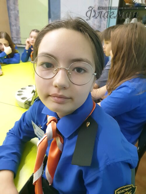 Занятиях в детском клубе «Флагман»